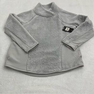 ATHLETIC WORKS WOMENS SHERPA SIZE M 8-10. NEW LIGHT GRAY, LINED